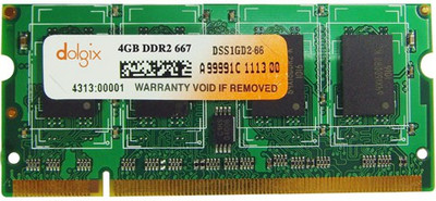 32% OFF on Dolgix Unbuffered DDR2 4 GB Laptop (Dol4gd2so667) 32% OFF on Dolgix Unbuffered DDR2 4 GB Laptop (Dol4gd2so667)