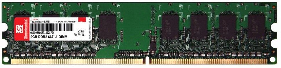 35% OFF on Simmtronics RAM DDR2 2 GB PC (DLUD2SIM0007) 35% OFF on Simmtronics RAM DDR2 2 GB PC (DLUD2SIM0007)