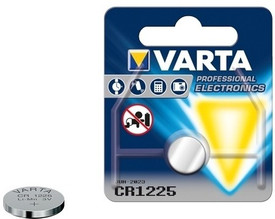 Varta CR 1225 3V Primary Lithium Button (Packaging Of 10 Blisters With 1 Cell Each)