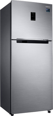 SAMSUNG 394 L Frost Free Double Door Refrigerator (RT39K5518S8, Elegant Inox) 
