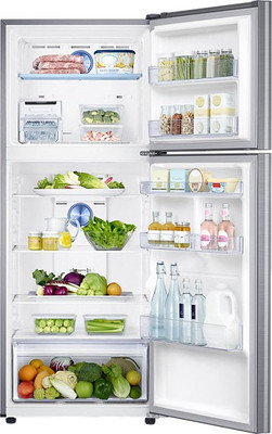 SAMSUNG 394 L Frost Free Double Door Refrigerator (RT39K5518S8, Elegant Inox) 
