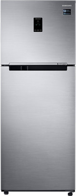SAMSUNG 394 L Frost Free Double Door Refrigerator (RT39K5518S8, Elegant Inox) 