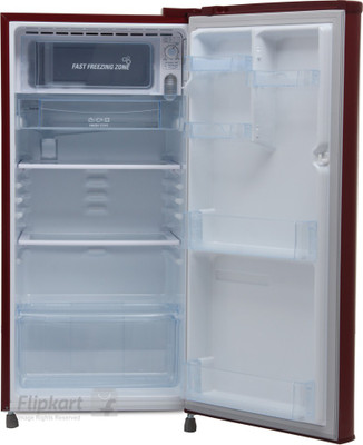 LG Direct Cool Single Door Refrigerator 190 L (B205KSHP, Scarlet Heart) 