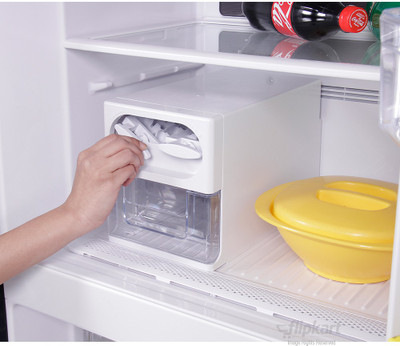Hitachi 382 L Frost Free Double Door Refrigerator (R-VG400PND3- (GBK), Glass Black) 