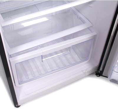 Hitachi 382 L Frost Free Double Door Refrigerator (R-VG400PND3- (GBK), Glass Black) 