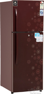 Haier HRF-2672CRC-H 247 L Double Door Refrigerator Red Circle