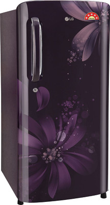 LG 190 L Direct Cool Single Door Refrigerator (GL-B201APRL, Purple Royal) 