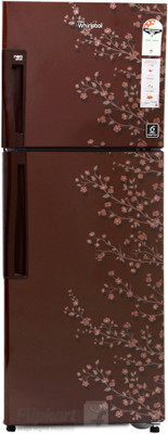 Whirlpool 265 L Frost Free Double Door Refrigerator (NEO FR278 ROY 3S, Wine Gloria) 