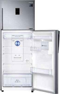 SAMSUNG 415 L Frost Free Double Door Refrigerator (RT42K5468SL, Easy Clean Steel) 
