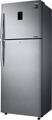 SAMSUNG 415 L Frost Free Double Door Refrigerator (RT42K5468SL, Easy Clean Steel) 