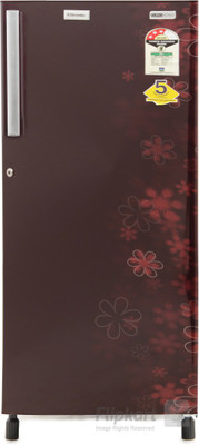 Electrolux 190 L Direct Cool Single Door Refrigerator (EJ203LTEBE, EURO Burgundy Eva) 