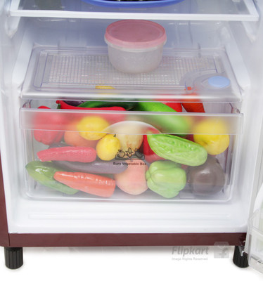 Electrolux 190 L Direct Cool Single Door Refrigerator (EJ203LTEBE, EURO Burgundy Eva) 