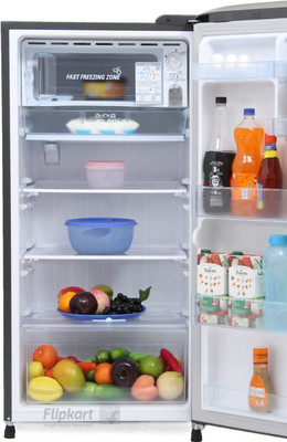LG 215 L Direct Cool Single Door Refrigerator (GL-B221ATNN, Titanium) 