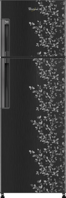 Whirlpool 292 L Frost Free Double Door Refrigerator (NEO FR305 ROY PLUS 3S, Imperia Black) 