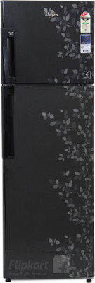 Whirlpool 292 L Frost Free Double Door Refrigerator (NEO FR305 ROY PLUS 3S, Imperia Black) 