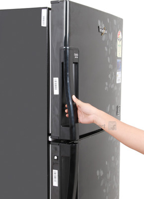 Whirlpool 292 L Frost Free Double Door Refrigerator (NEO FR305 ROY PLUS 3S, Imperia Black) 