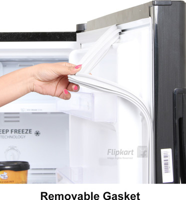 Whirlpool 292 L Frost Free Double Door Refrigerator (NEO FR305 ROY PLUS 3S, Imperia Black) 
