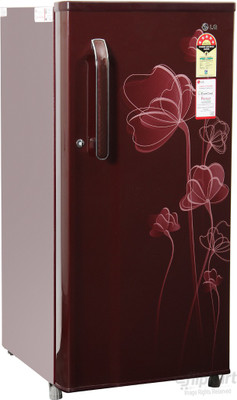 LG GL-B205XSHZ 190 L Single Door Refrigerator Scarlet Heart