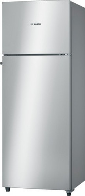Bosch 347 L Frost Free Double Door Refrigerator (KDN43VS20I, Silver) 