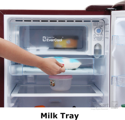 LG 190 L Direct Cool Single Door Refrigerator (GL-D201ASHL, Scarlet Heart) 