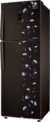 SAMSUNG 272 L Frost Free Double Door Refrigerator (RT30K3983BZ/HL, Tender Lily Black) 