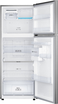 SAMSUNG 415 L Frost Free Double Door Refrigerator (RT42HDAGESL, Real Stainless) 