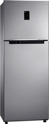 SAMSUNG 415 L Frost Free Double Door Refrigerator (RT42HDAGESL, Real Stainless) 