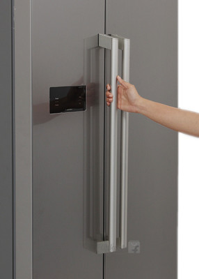 Panasonic 600 L Frost Free Side by Side Refrigerator (NR-BM601MS1N, Silver) 