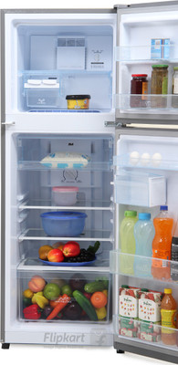 Haier 270 L Frost Free Double Door Refrigerator (HRF-2904PKG-R, Black Glass) 