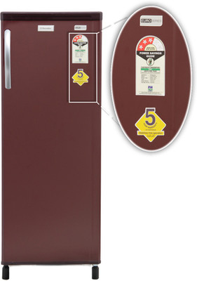 Electrolux 190 L Direct Cool Single Door Refrigerator (EB203ETBR, Burgundy Red) 