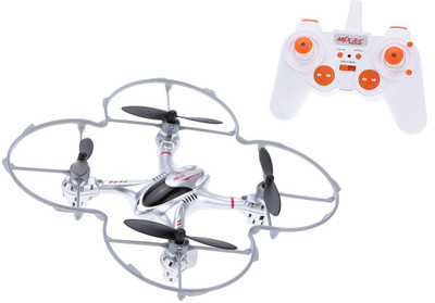 Toys Bhoomi Gravity Sensor RC Quadcopter Professional Drones - 2.4G 6 Axis Gyro One Key 3D Roll (Silver)