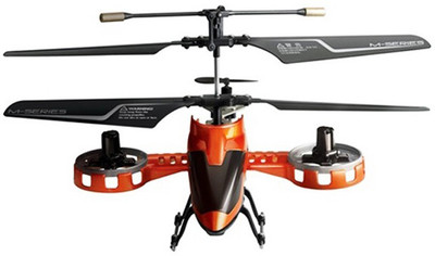 The Flyer's Bay 4 Channel Rc Avatar Fighter Helicopter (Orange)