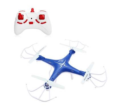 Building Mart Fly High RC Quadcopter Drone With One Key Auto Return (Non Camera Version) (Blue)