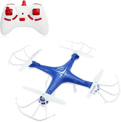 Toys Bhoomi RC Drone 2.4G 6Axis RTF Quadcopter With One Key Auto Return - RC Helicopter UAV ( Non Camera Version ) (Blue)