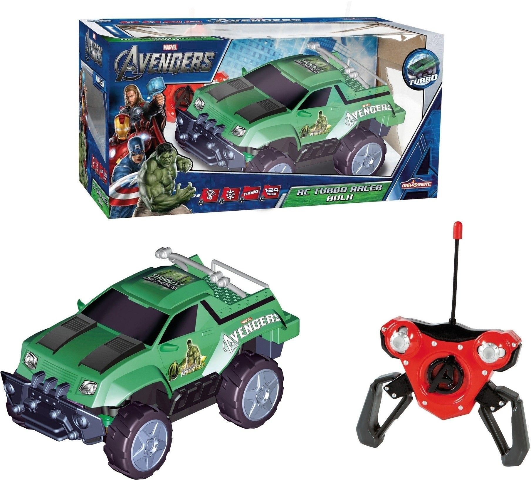 Majorette The Avengers RC Turbo Racer The Avengers RC Turbo Racer