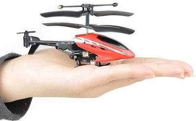 The Flyer's Bay Max Nano 3.5 Channel Helicopter (Smallest Known) (Multicolor)