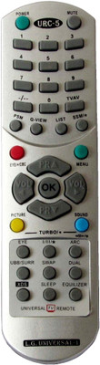 50% OFF on Indiashopers Compatible For LG TV Urc-5 Remote Controller 50% OFF on Indiashopers Compatible For LG TV Urc-5 Remote Controller