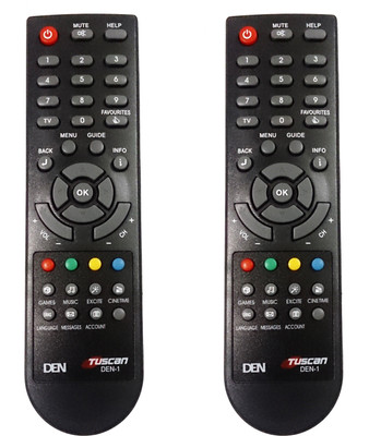 41% OFF on Tuscan Den DTH Set Top Box - Set Of 2pcs Remote Controller
