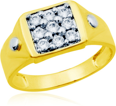 64% OFF on Eldora Alloy Yellow Gold Plated Ring