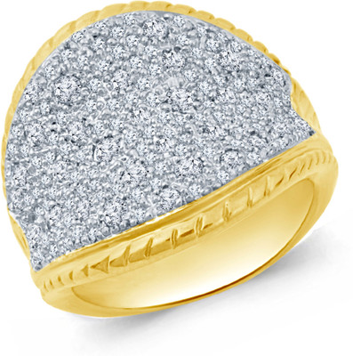 50% OFF on Eldora Alloy Yellow Gold Plated Ring