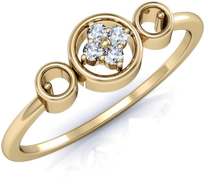 42% OFF on Vachya Gold Rhodium, 14K Yellow Gold Plated 14 K Ring