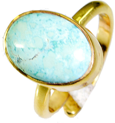 24% OFF on Riyo Angelicstar Turquoise Copper Turquoise 18K Yellow Gold Plated Ring 24% OFF on Riyo Angelicstar Turquoise Copper Turquoise 18K Yellow Gold Plated Ring
