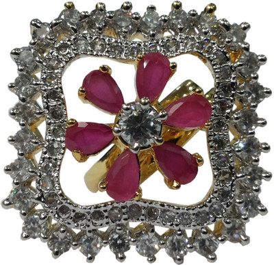 37% OFF on Vijay Laxmi Jewels Alloy Cubic Zirconia, Ruby Ring 37% OFF on Vijay Laxmi Jewels Alloy Cubic Zirconia, Ruby Ring