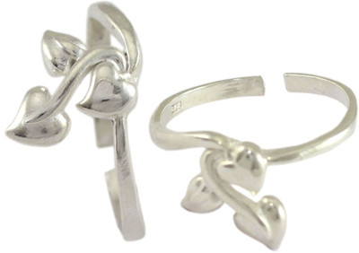 34% OFF on 925 Silver Silver Toe Ring Set 34% OFF on 925 Silver Silver Toe Ring Set