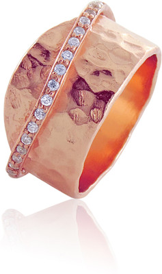 9% OFF on Image Inc Silver Cubic Zirconia Ring