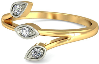 31% OFF on JacknJewel Floral forever Gold 18K Yellow Gold Plated 18 K Ring