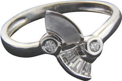 30% OFF on Treta White Gold Diamond 18 K Ring