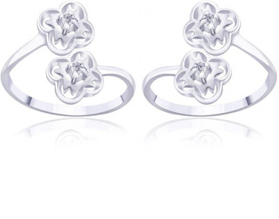 9% OFF on Taraash Top Openable Sterling Silver Toe Ring