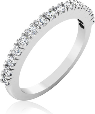 31% OFF on Forevercarat Stunning Look Silver Diamond Sterling Silver Plated Ring