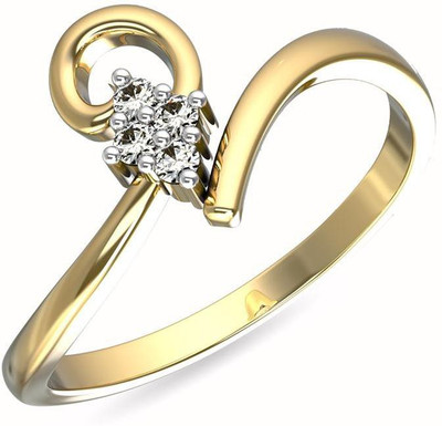 JewelsForum Gold Diamond 14 K Ring